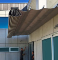 Pleated Awnings
