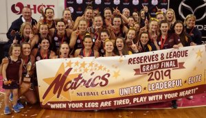 Matrics Netball Club 2019 Grand Final Adelaide