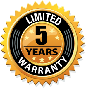 5yr Limited Warranty
