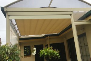 Pleated Awning